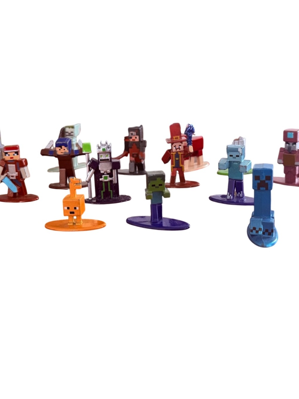 Set of 18-Pack Minecraft Dungeons Nano Metalfigs Wave 7 by Jada Toys